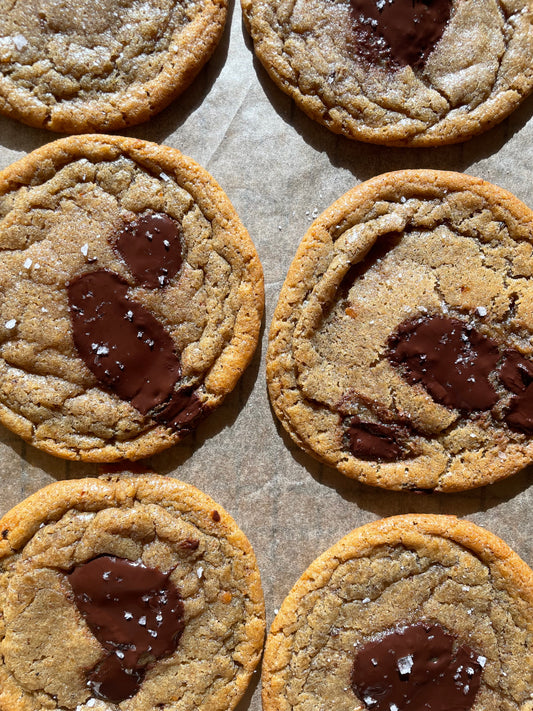 Brown Butter Dark Chocolate - cookie box of 8