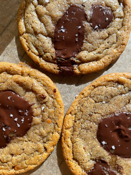 Brown Butter Dark Chocolate - cookie box of 8